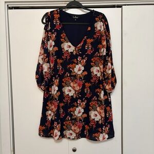 Lulu's Floral Shift Dress